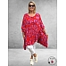 AKH Big Shirt Nella Paars/Rood